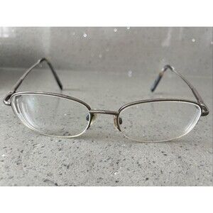 Stetson Eyeglasses FRAME ONLY Zyloware Half Rim 53-18 Gray
